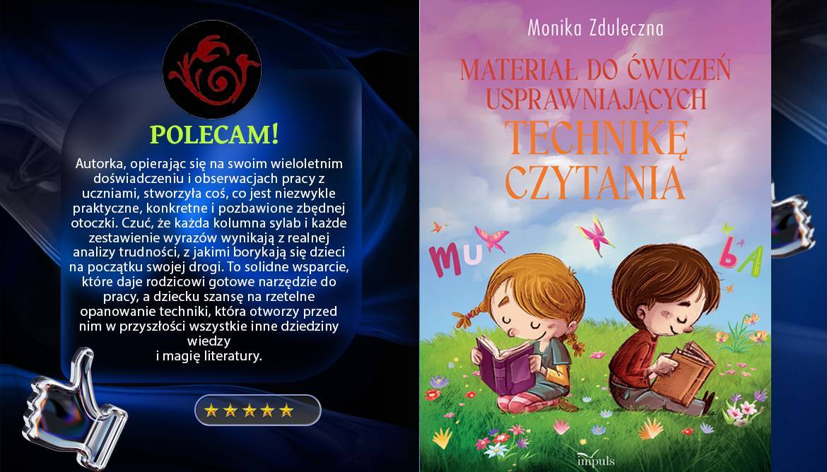 Materiał do ćwiczeń usprawniających technikę czytania - recenzja